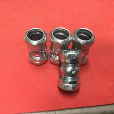 1/2 Crouse Hinds EMT Compression Couplings lot of 4