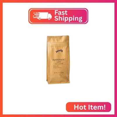 Jovvily Peppermint Leaf, 12 oz, Cut & Sifted, Herbal Tea, Refreshing