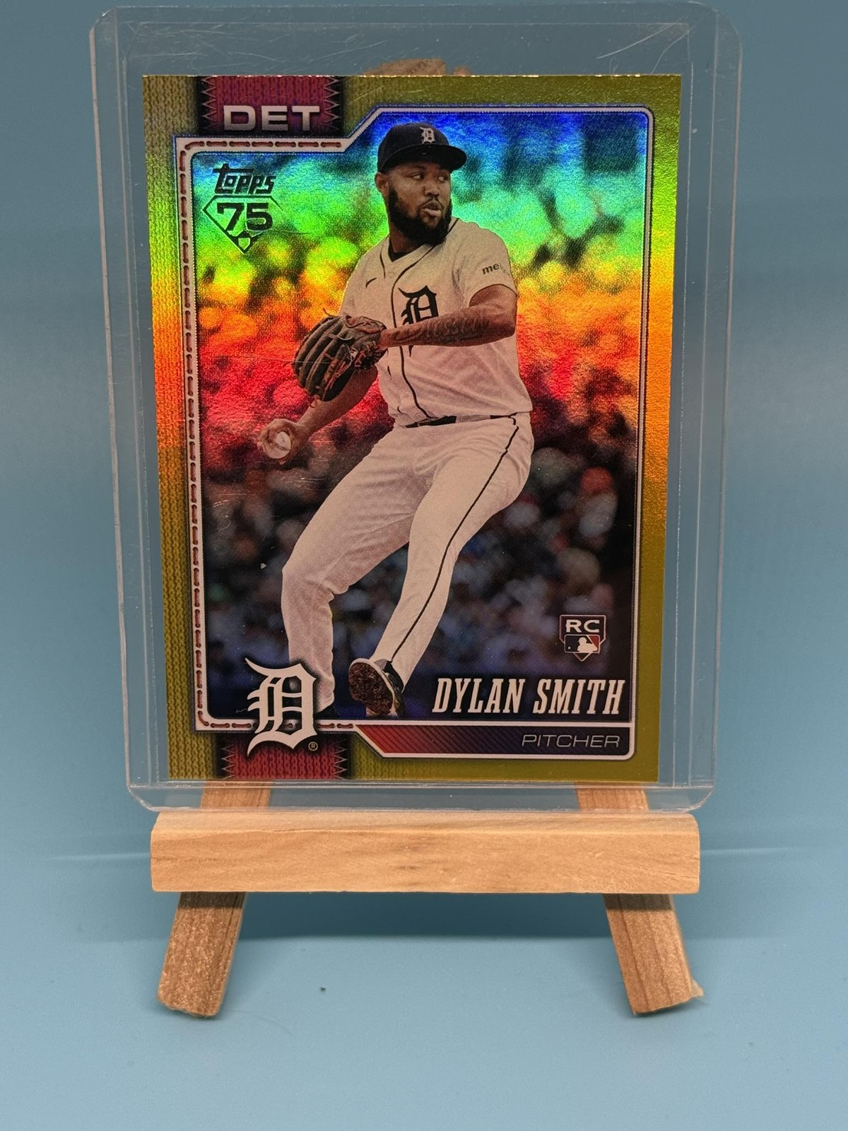 2026 Topps #13 Dylan Smith Yellow Holo Foil #/399