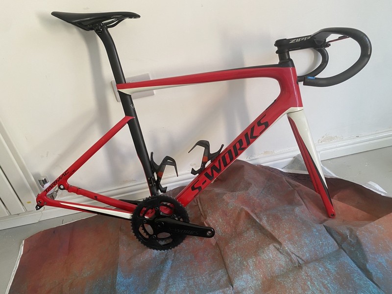 Specialized S Works Tarmac SL6 Disc Carbon Frameset 56cm including extras