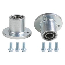 17mm 3 Bolt Front Hub Pair Fits ATV Go Kart Buggy Quad Moped
