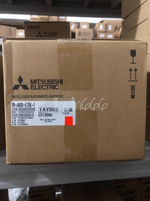 ONE NEW MITSUBISHI FREQUENCY CONVERTER FR-A840-0.75K-1