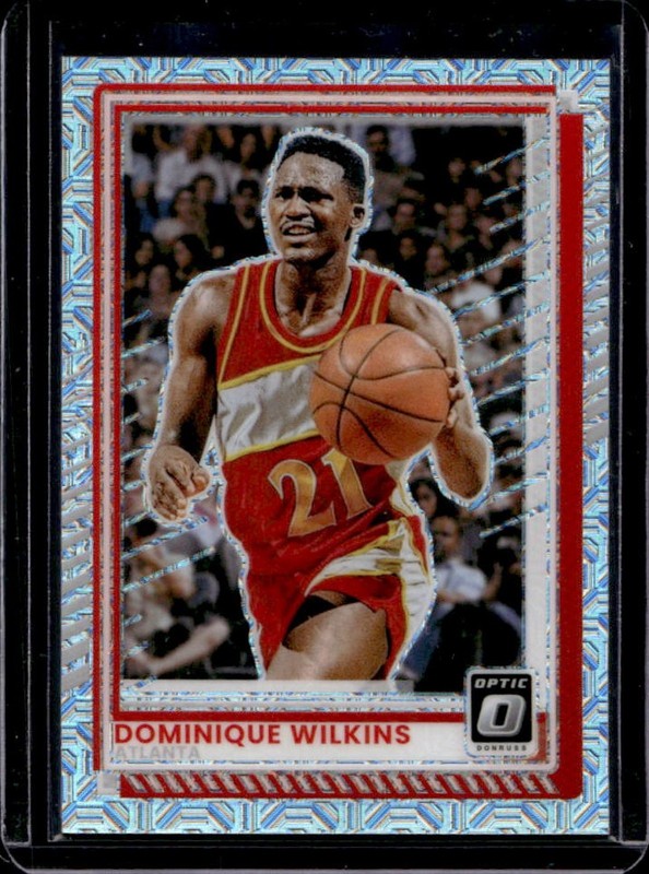 2025-26 Panini Donruss Dominique Wilkins Optic Mojo #/125 Hawks