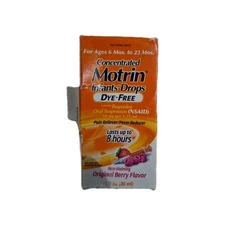 MOTRIN Concentrated Infant Drops Fever Treatment Exp: 02/2026 Damaged Box