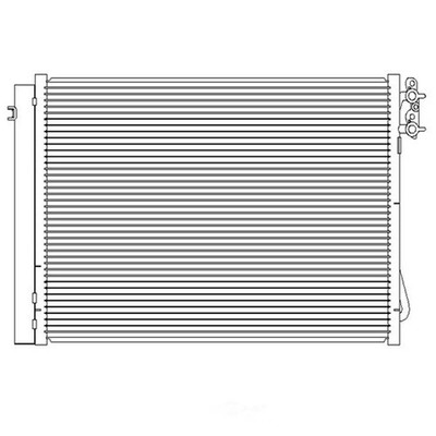 LKQ CORP Keystone A/C Condenser BMW Sedan CNDDPI3443 BM39016A