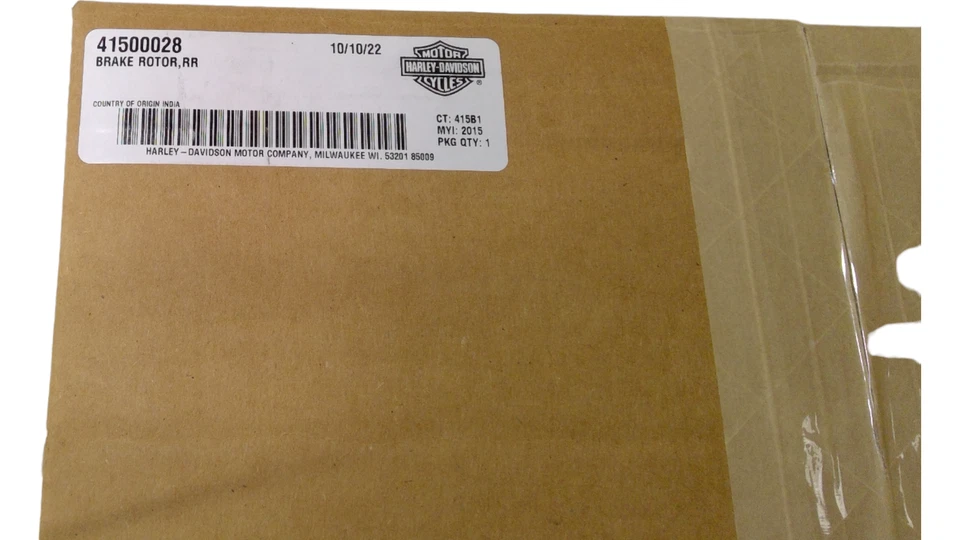 ROTOR DE FREIO HARLEY-DAVIDSON RR 41500028 NOVO FABRICANTE DE EQUIPAMENTO ORIGINAL 41500028 - Imagem 3 de 3