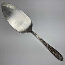 Solid Pie Server Meo1 (Silverplate) by MET ROSE 9"