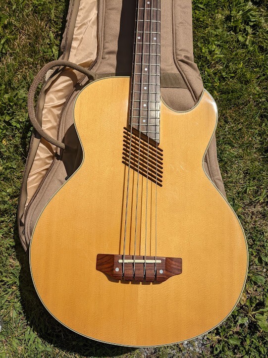 Washburn Acoustic Electric Bass Guitar AB10 Excellent Condition Gently Preowned eBay