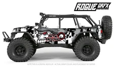 Axial SCX10 Rubicon or CRC Edition Body Graphic Wrap Skin- Metal Mulisha