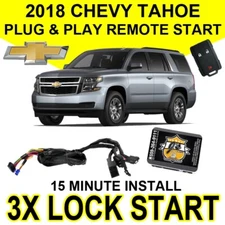 Js Alarms PLUG & PLAY REMOTE CAR STARTER For 2018 CHEVROLET TAHOE GM7-JS1