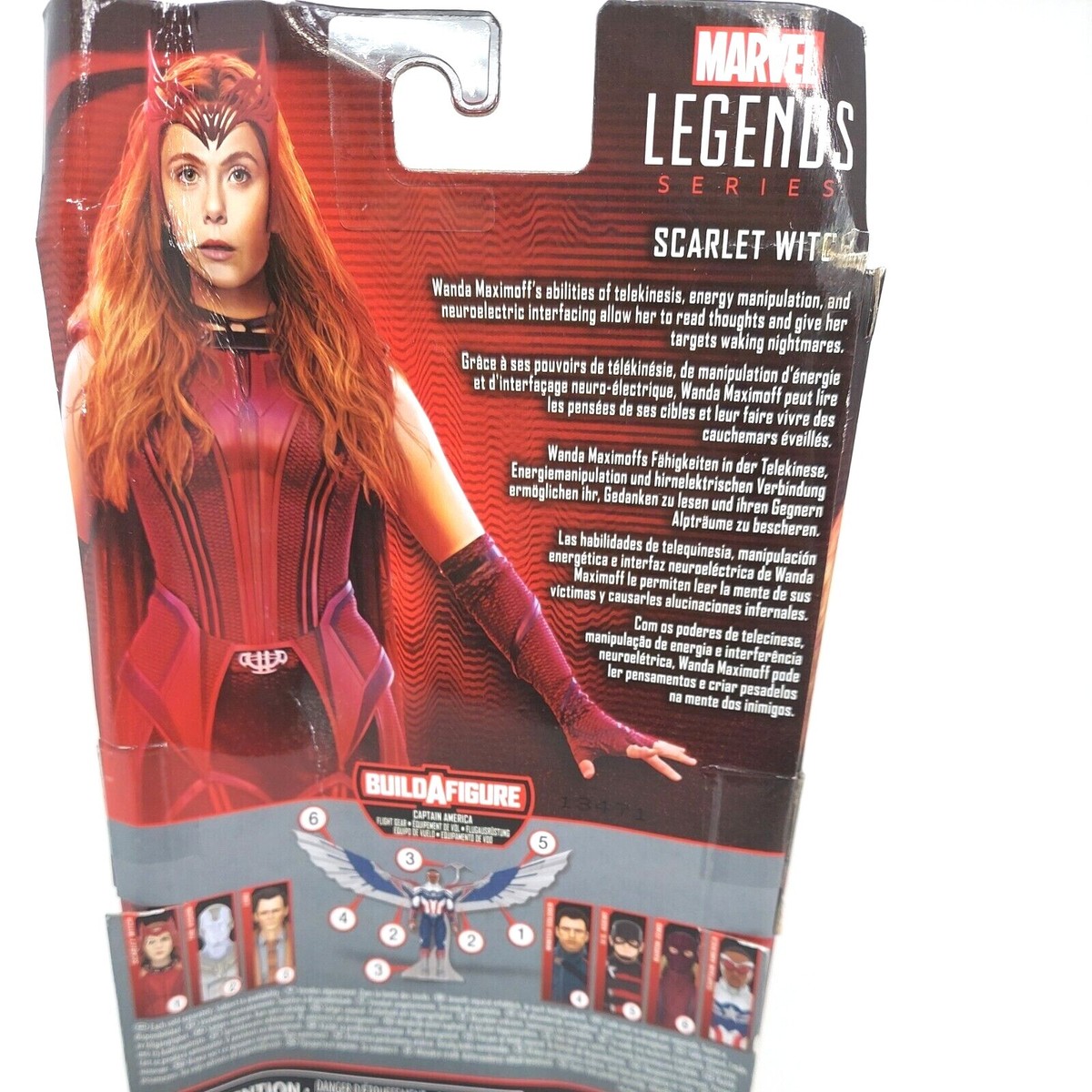 Wandavision Wanda Scarlet Witch 6 inch Hasbro Marvel Legends
