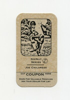 TN13360 JOE CHILDRESS Z-Light UV Game Card | eBay