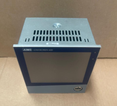 JUMO LOGOSCREEN 600 - 706520/18-110-25/000 - 6 Inputs, 12 I/O, Touchscreen