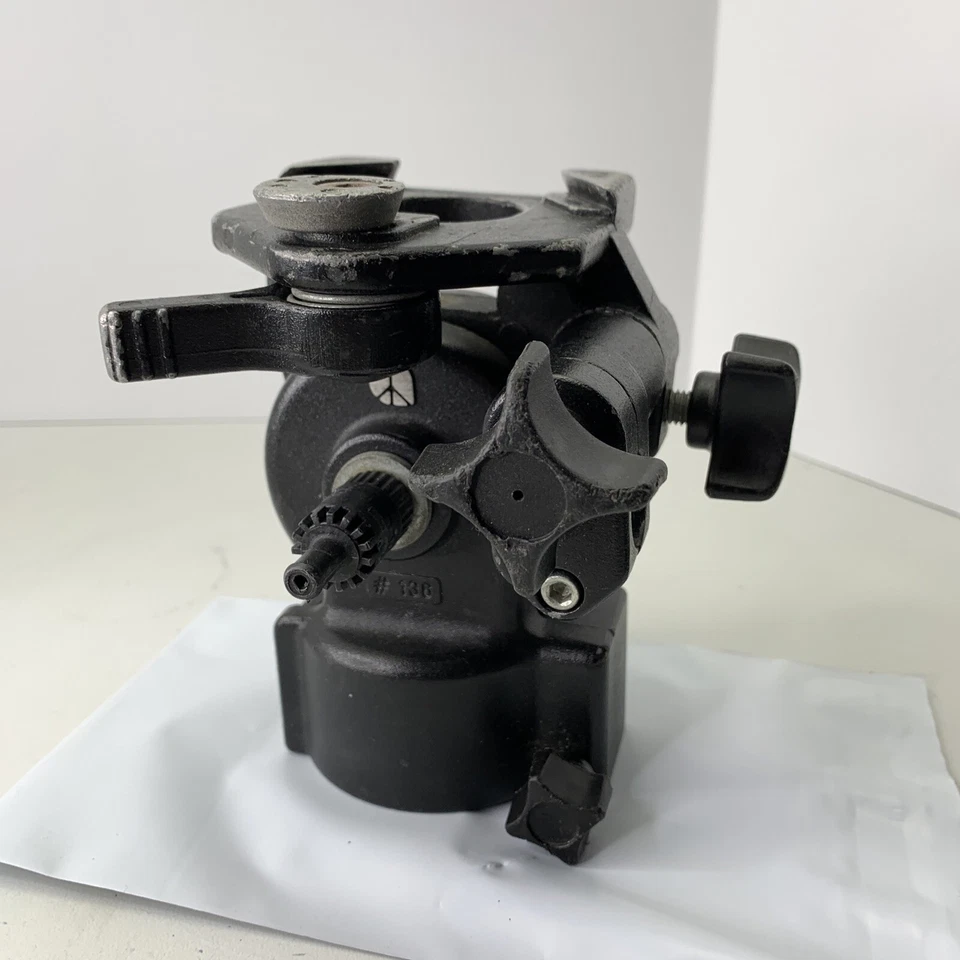 Bogen 3063 Vintage Manfrotto Tripod Head Photography Photo FOR PARTS - Image 4 of 4