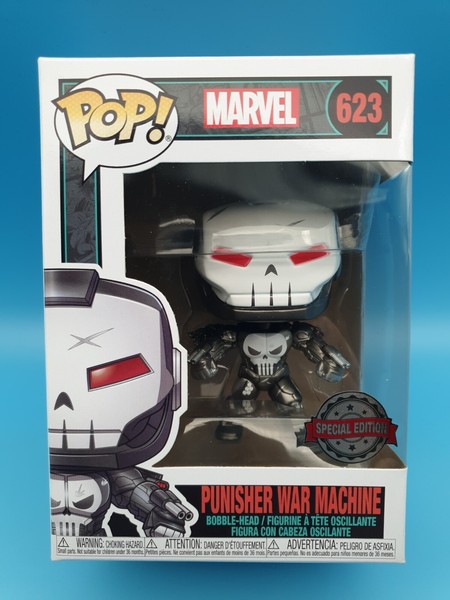Marvel Punisher War Machine 623 Special Edition Funko Pop Vinyl Figur Neu Ovp-image