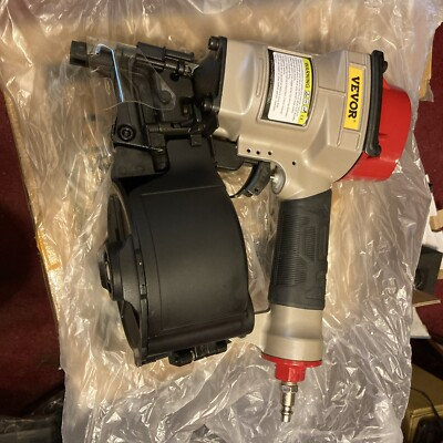 #ad CN55 Pneumatic Coil Siding Nailer Industrial Portable Nail Gun 75psi 100psi $165.00