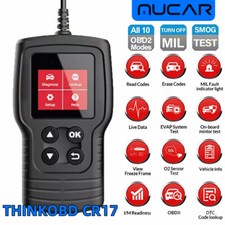 Obdii Code Reader Automotive Obd2 Scanner Car Check Engine Fault Diagnostic Tool