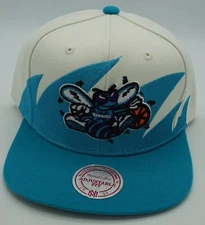 NBA Charlotte Hornets Mitchell & Ness Adult Adjustable Fit Cap Hat M&N NEW