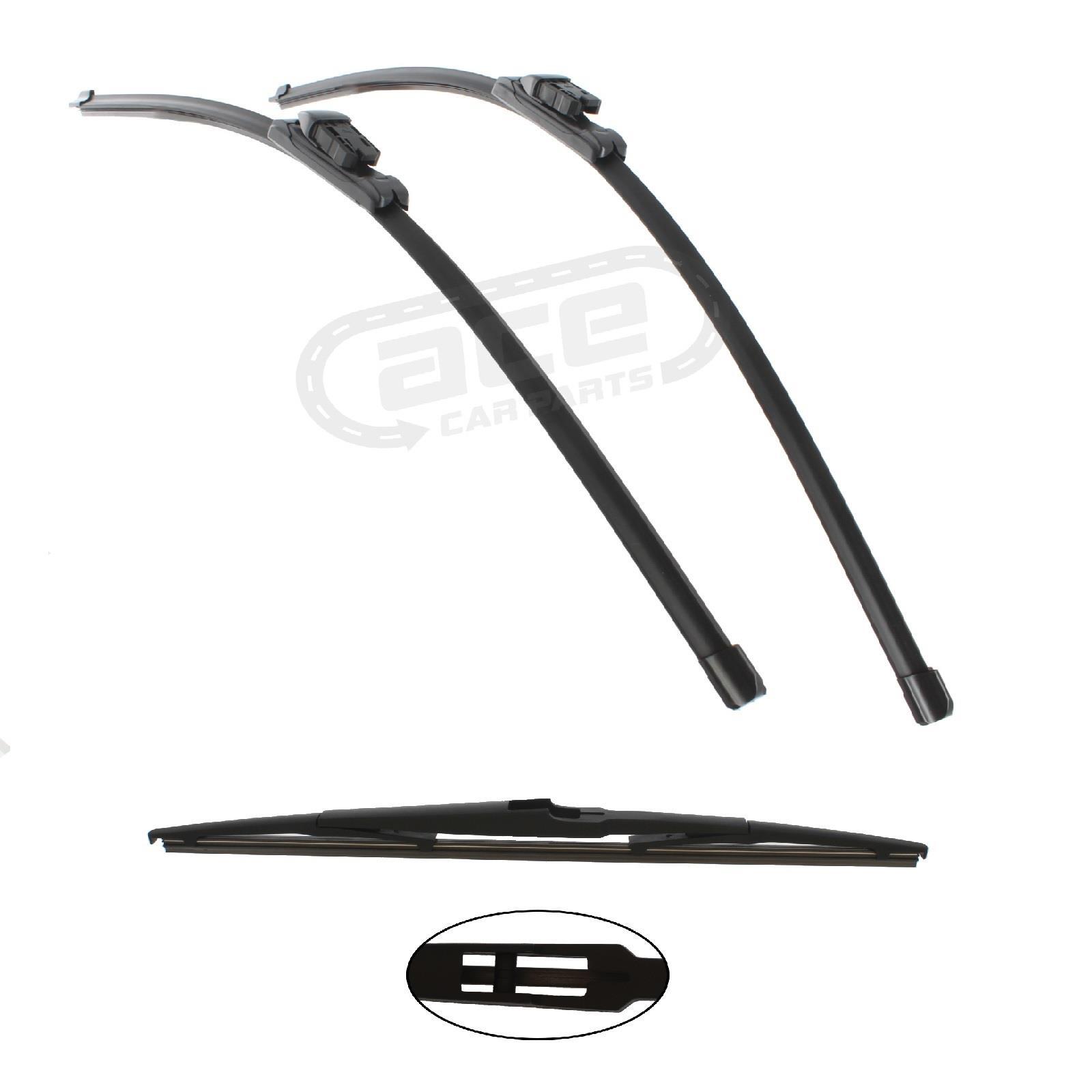 Vauxhall Zafira Tourer 20112019 Front Wiper Blades & Rear Wiper Blade