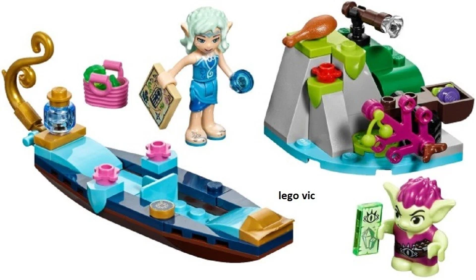 Lego 41181 Elves Naida's Gondola & the Goblin Thief complet C129 - Photo 1/1