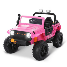 24V Kids Ride On Truck Electric Car Vehicle Toy w/ Remote Control Pink/Blue