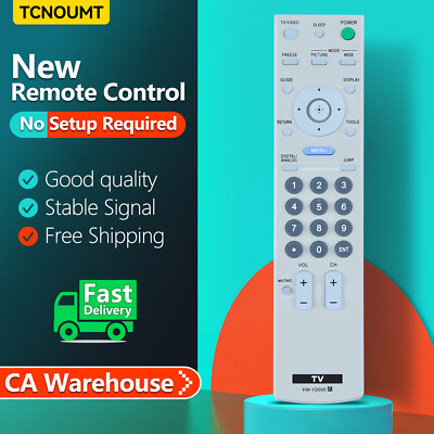 RM-YD005 Remote Control For Sony TV KDL-32S2400 KDL-26S2010 KDL-23S2000