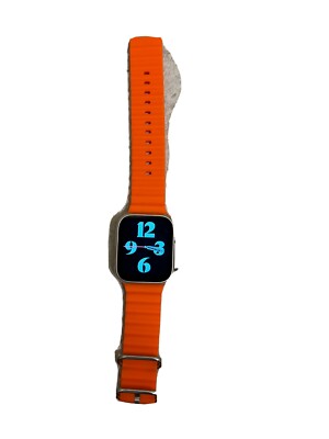 Aapl Ultra 49mm Case with Orange Alpine Loop