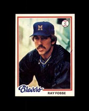 Ray Fosse Signed Original 1978 Topps Milwaukee Autograph