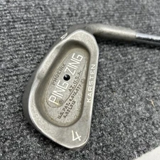 Ping Zing Black Dot 4-Iron Mens RH 39" Stainless KT-M Shaft Ping Dial a Grip