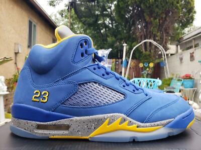 Air Jordan 5 Retro JSP Laney Varsity Royal Mens Size 10 CD2720-400 New