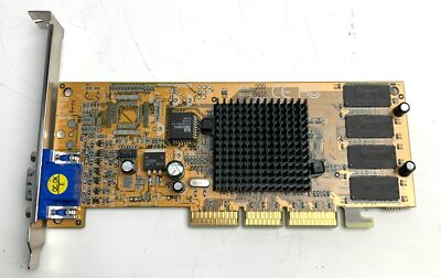 POWERCOLOR NVIDIA GeForce2 MX200/CMX8L - 64MB AGP SDRAM Grafikkarte/GPU 1x VGA