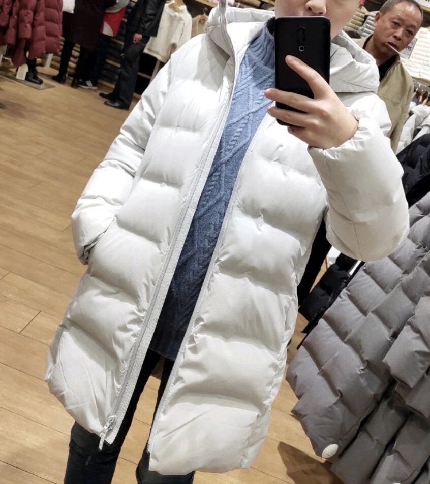White puffer jacket uniqlo cheap