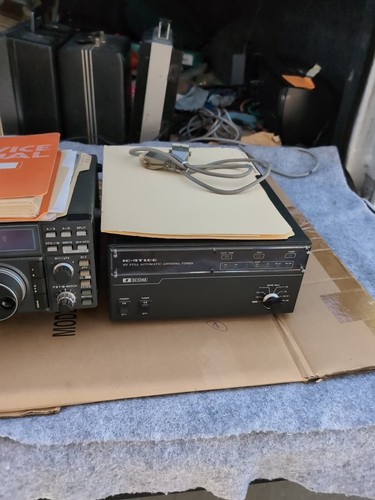 icom hf transceiver Ic-751a With Icom At100 Antenna Tuner With All The Books... - Picture 20 of 24