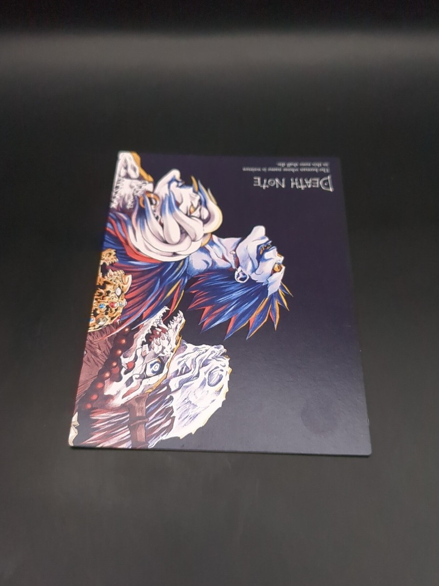Ryuk Shinigami Rem Sidoh #10 Death Note Trading Card Game 2008