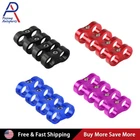 4Pcs Hose Separator Clamp Fitting Connector 4AN 6AN 8AN 10AN Oil Fuel Hose Line