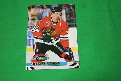 1993-94 Topps Stadium Club 1st Day Issue Stephane Matteau #127 NrMt to Mint
