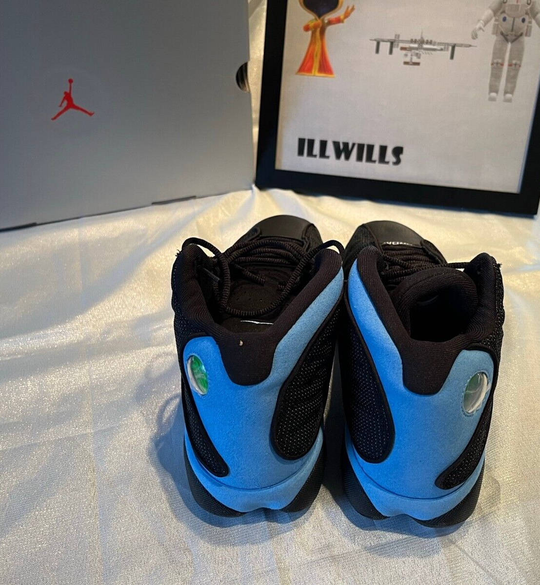 Nike Air Jordan 13 Retro Black University Blue 2022 UNC  display picture 2