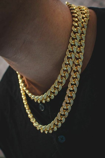 Diamond cuban link chain | eBay