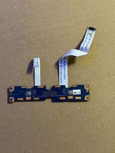Module Bouton Touchpad Clevo Terra - Carte Circuit 6-77-w2w5a-n02 - Marque ASUS - Occasion Fonctionnel