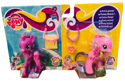 My Little Pony PLOOMETTE & TWILIGHT SPARKLE CRYSTAL EMPIRE 2-PACK - G4, FiM, MOC