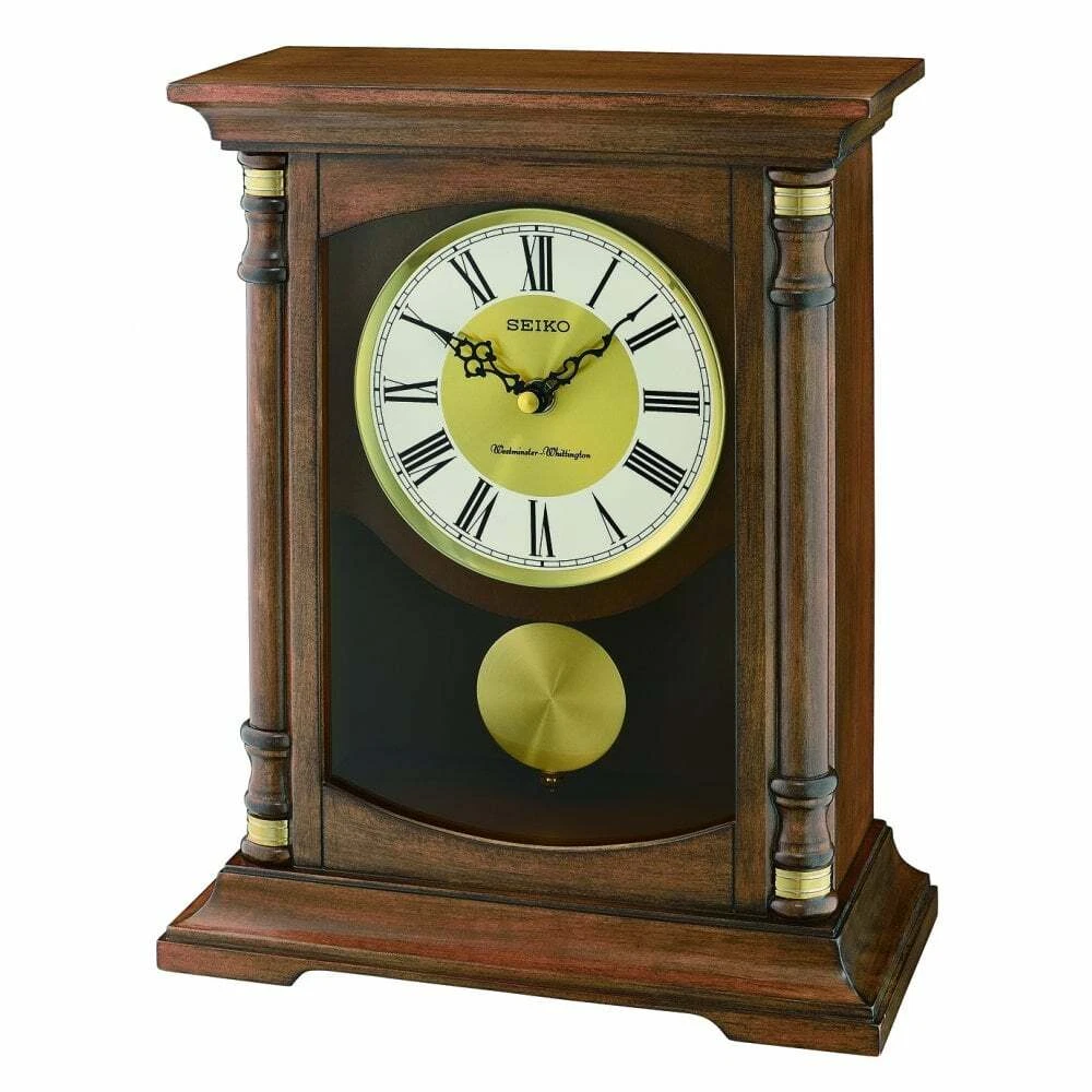 Seiko Desk, Mantel & Shelf Clocks with Chimes for sale | eBay