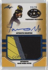 2015 Leaf US Army All-American Bowl Blue 23/25 Tarvarus McFadden Patch Auto 0rd2