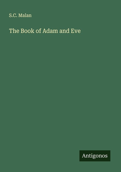 The Book Of Adam And Eve S. C. Malan-image