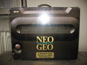 BOXED NEO GEO AES CONSOLE JAP+ART OF FIGHTING 2, WORLD HEROES 2, FF SPECIAL