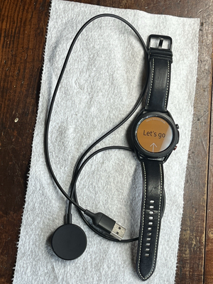 #ad #ad Samsung Galaxy 3 Watch Black PARTS $22.00