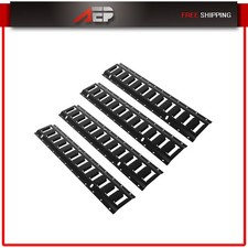 4 Pack 2ft E Track Tie Down Rails System Steel Horizontal 2 E Track For Trailer