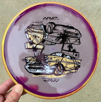 MVP Axiom Particle Glow Proton Soft Envy - Rare Double Stamp Champ Cup Disc Golf