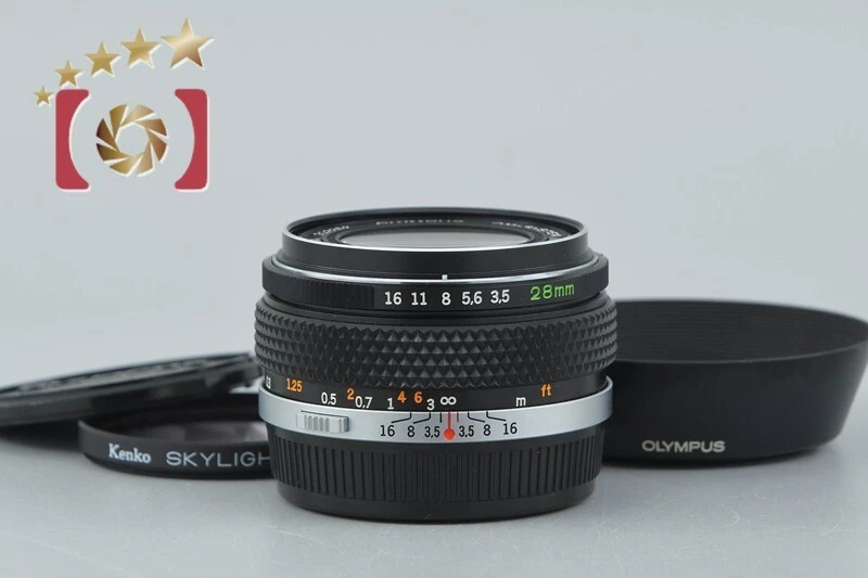 F/3.5 Camera Lenses Olympus Zuiko 28mm Focal for sale | eBay