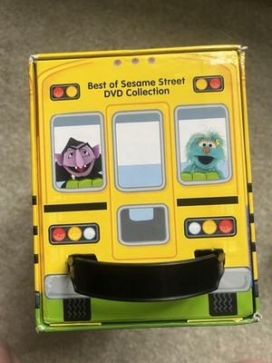 Sesame Street Best Of Sesame Street DVD Collection School Bus Box