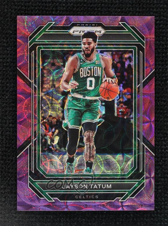 2022-23 Panini Prizm Choice Purple Prizm /20 Jayson Tatum #17